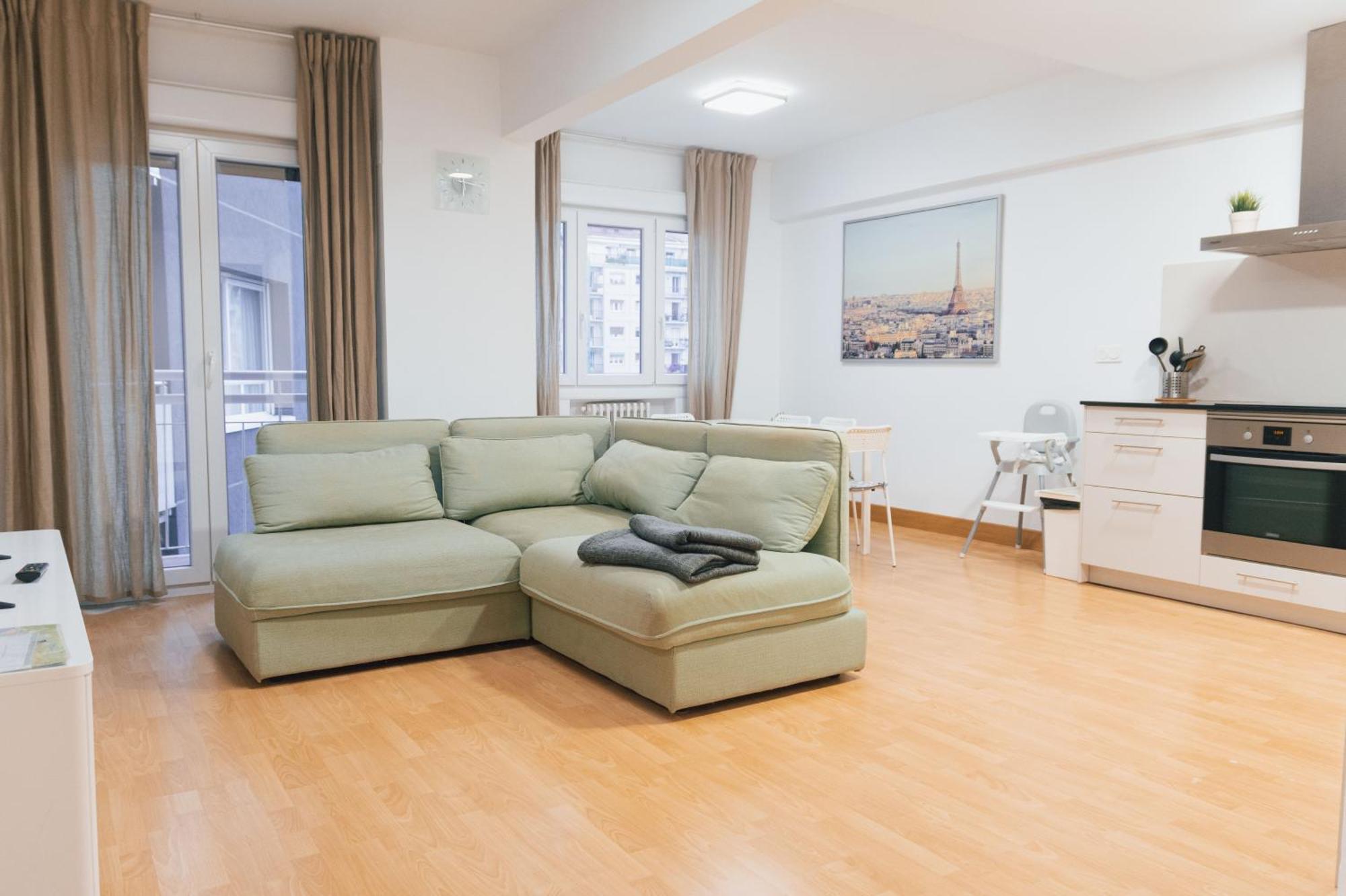 Apartamento Familiar Reformado En Amara, Estadio Anoeta, Donostia-San Sebastian Buitenkant foto